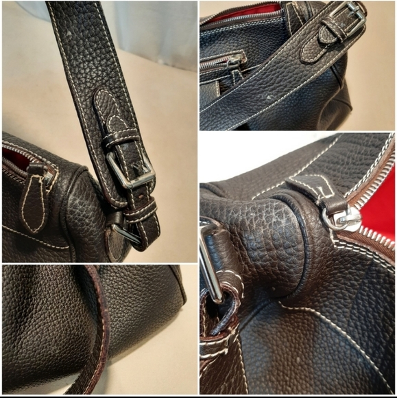 Dooney Bourke LRG Front Pocket Hobo - Brown2 - Picture 8 of 16